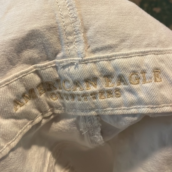 American eagle white overalls skirt size M - Picture 3 of 4